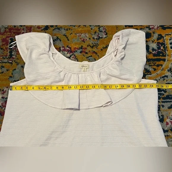 Style & Co Ruffle Off the Shoulder Top 🥳 - Picture 3 of 9